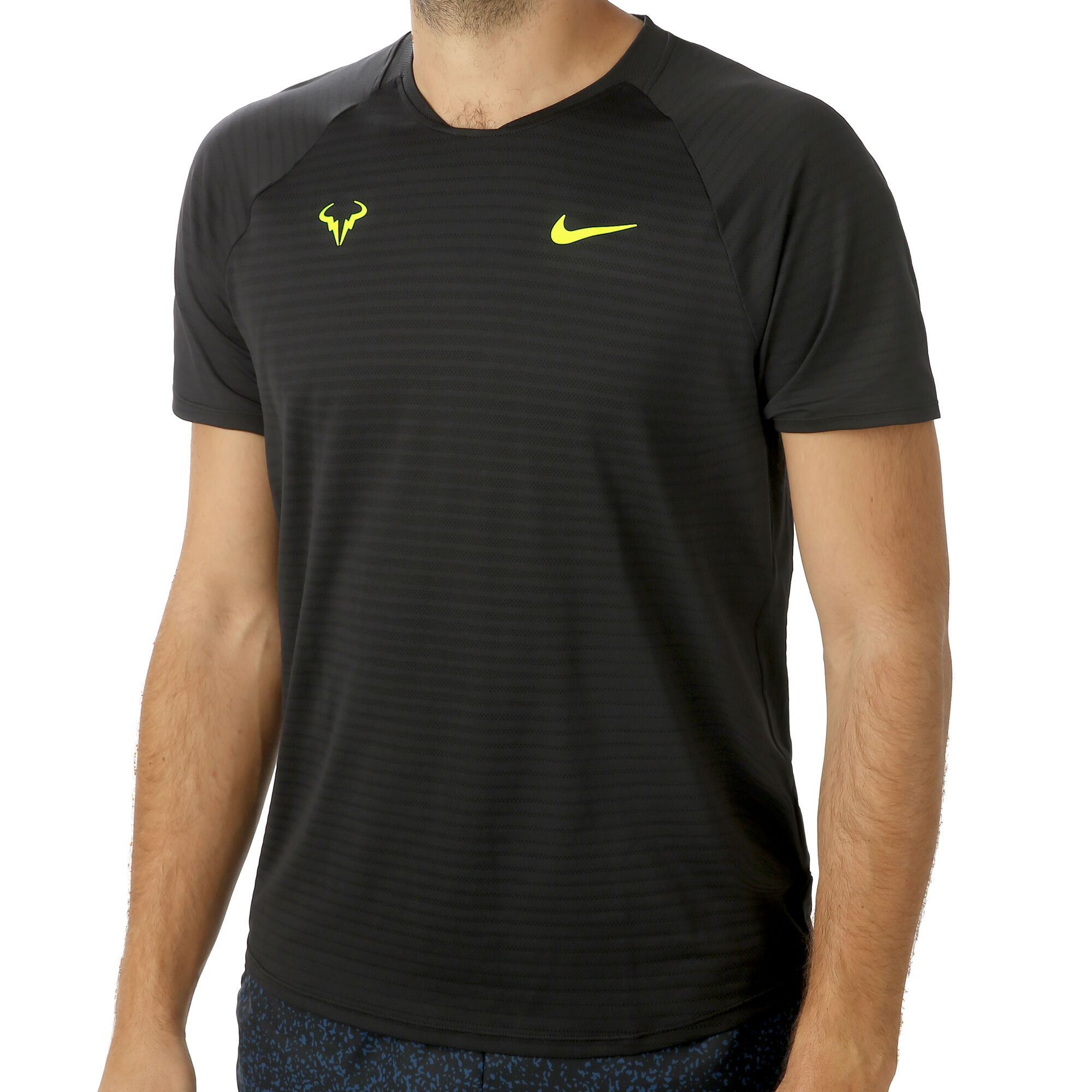 ontwikkeling Margaret Mitchell Oost Timor buy Nike Rafael Nadal Court AeroReact Slam T-Shirt Men - Black, Neon Yellow  online | Tennis-Point