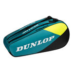 Dunlop Dunlop SX Club Racket Bag 6 Pack-Black,Turquoise