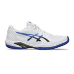 ASICS Tennis shoes ASICS Solution Swift FF 2 Clay Court Shoe Men-White,Dark Blue