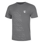Quiet Please Clothing Quiet Please Receiver Embossed T-Shirt Men - grey, white