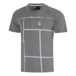 Quiet Please T-Shirt Quiet Please Crush Court T-Shirt Men-dark grey, lightgrey