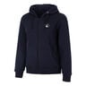 Essential Zip Zip Hoodie Women - dark blue, 