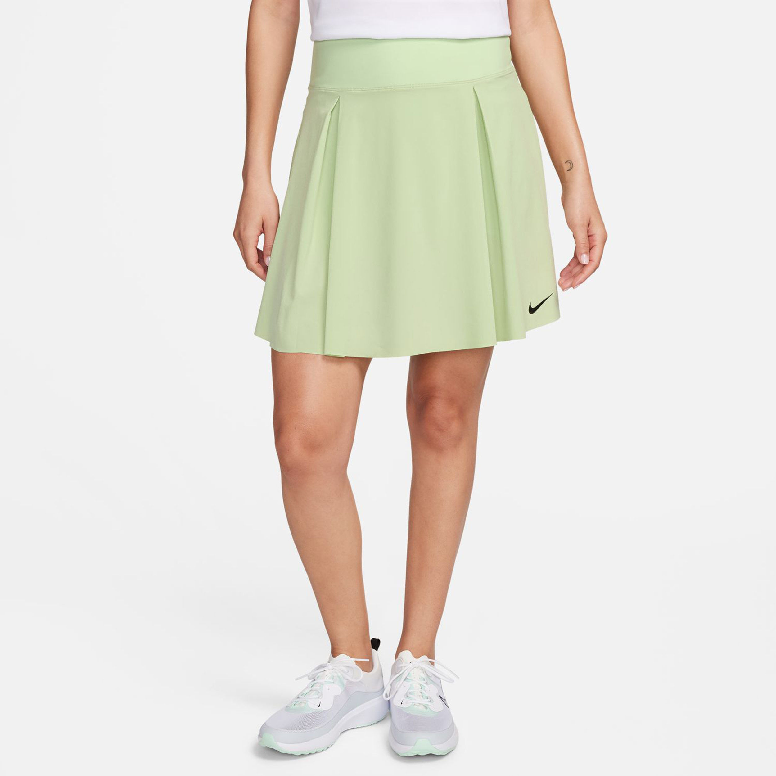 Nike Dri-Fit Advantage Long Skirt Women Mint, Black | Tennis-Point
