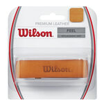 Wilson Replacement grips Wilson Premium Leather Replacement Grip 1 Pack-Brown