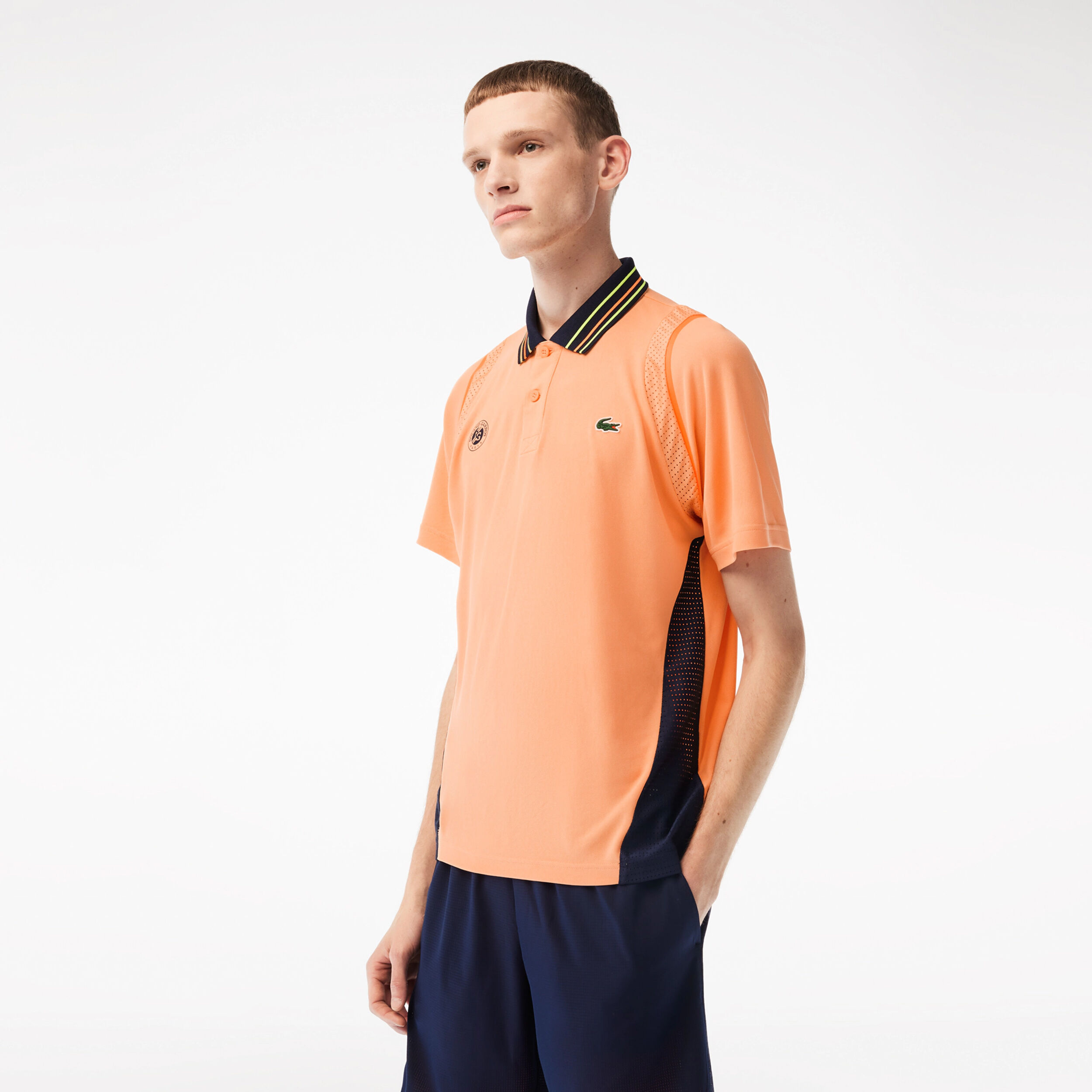 Buy Lacoste Polo Men Orange online Tennis Point COM