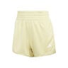 Pacer Knit High 3in Shorts Women-Yellow