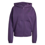 adidas Clothing adidas Fit SL Full-Zip Zip Hoodie Women-violet