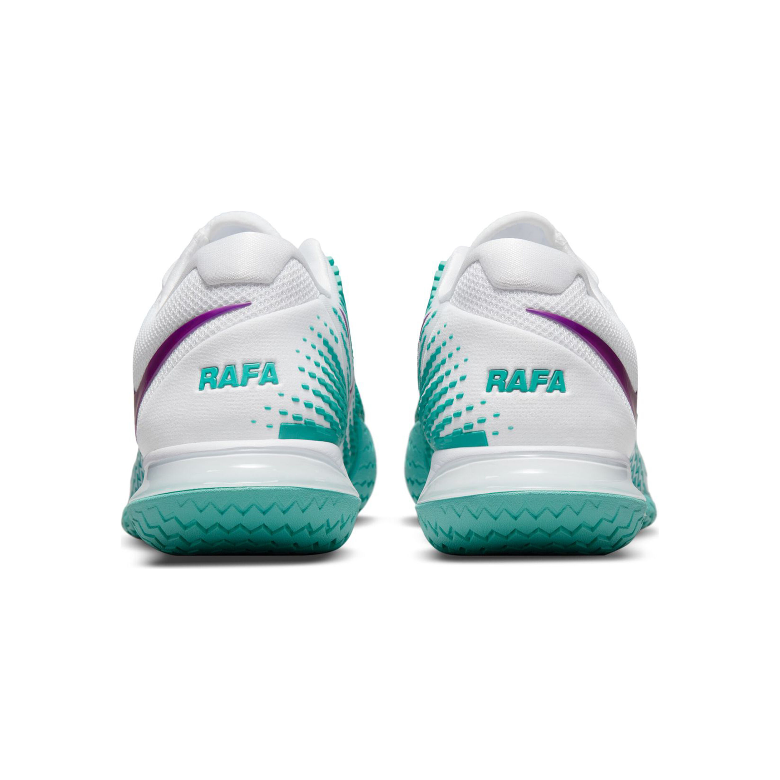 Rafael Nadal Court Vapor Zoom Cage 4 All Court Shoe Men White Green