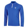 Big Serve 1/4 Zip Long sleeve Men - blue, white