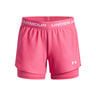 Tech Play Up 2in1 Shorts Girls-Pink,White