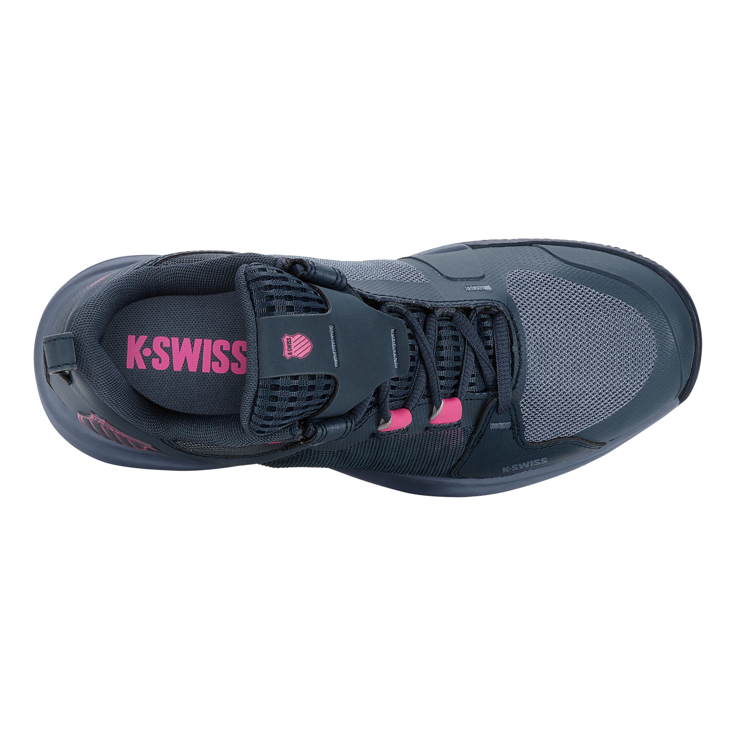 Black and pink hot sale k swiss shoes