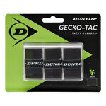 Dunlop Overgrips Dunlop Gecko-Tac 3 Pack-Black