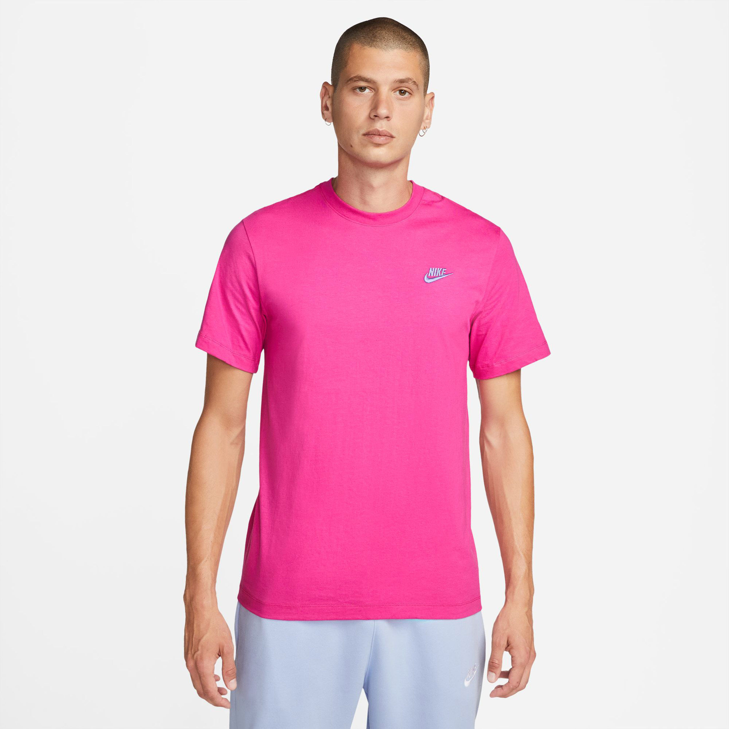 Pink nike outlet shirts men's