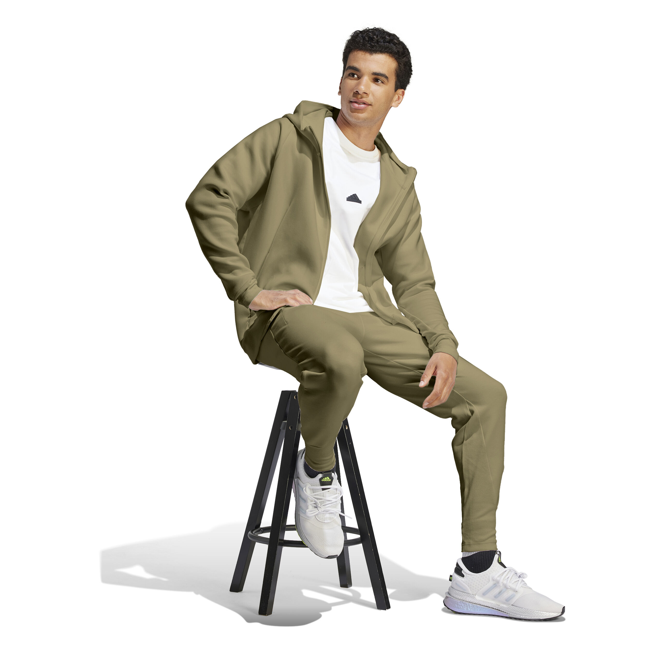 Adidas zne on sale hoodie olive