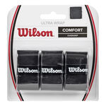 Wilson Overgrips Wilson Ultra Wrap 3 Pack-Black