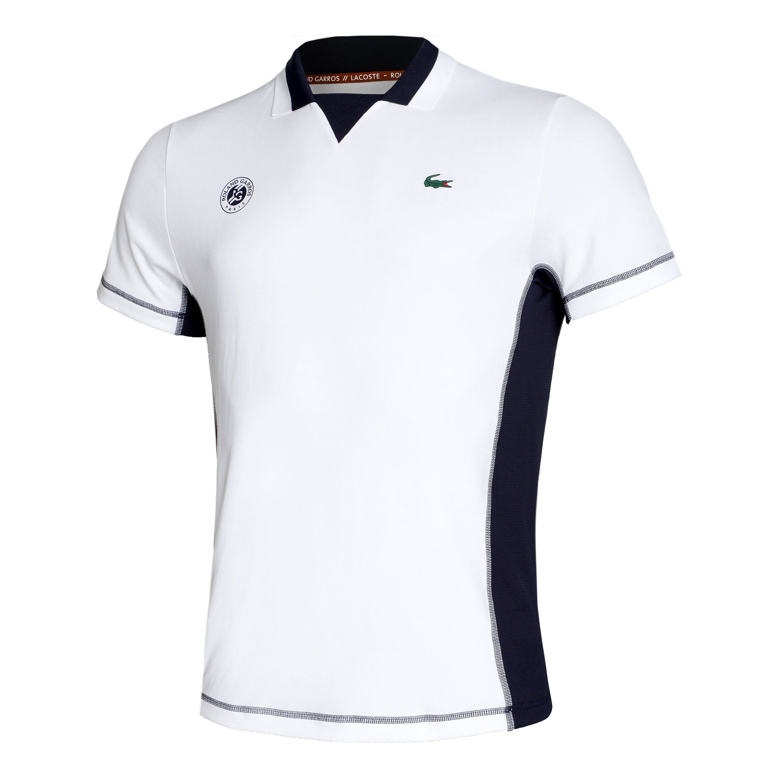 Polo lacoste best sale roland garros homme