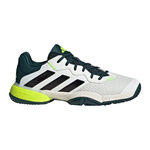 adidas Tennis shoes adidas Barricade All Court Shoe Kids-Cream,Dark Green