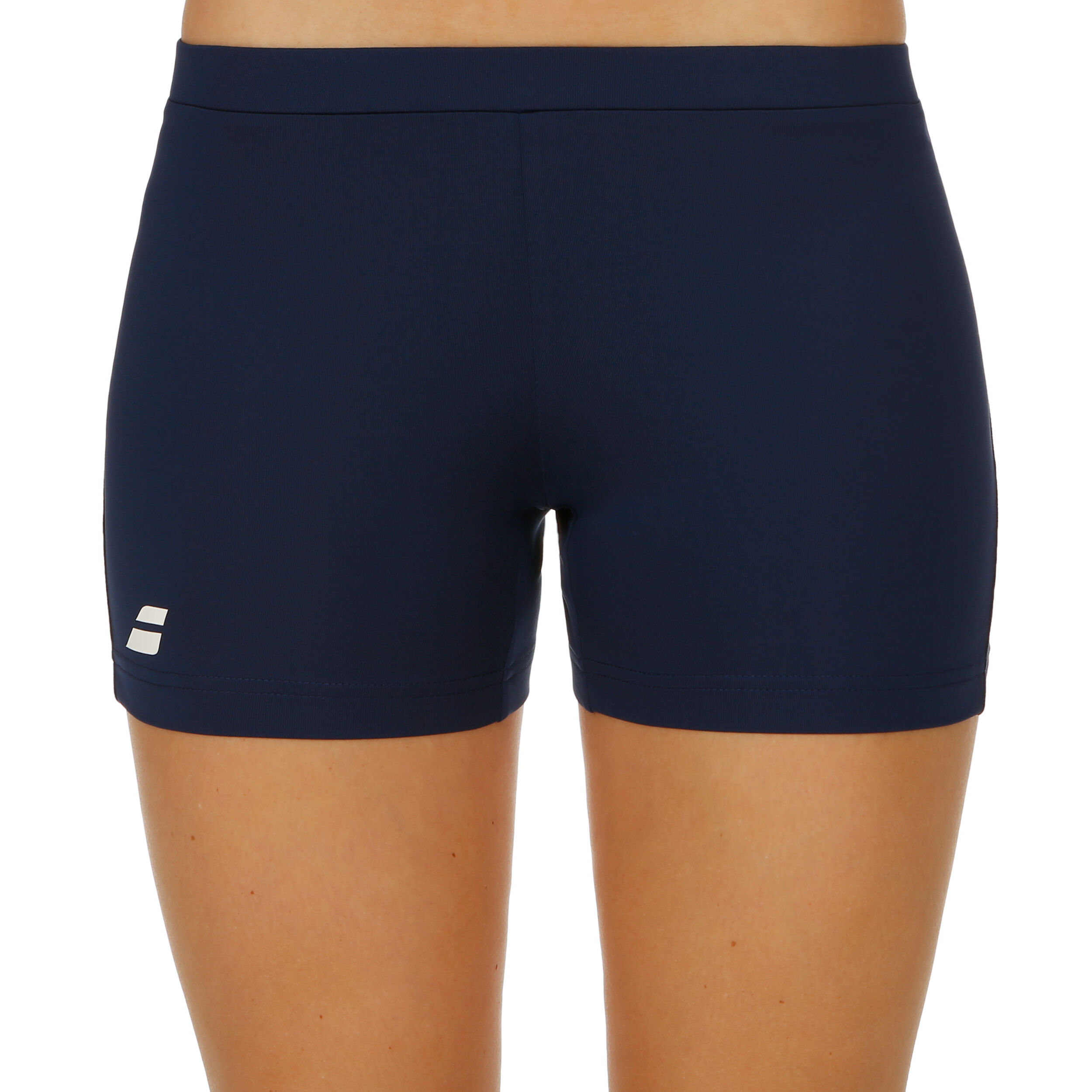 Core Ball Shorts Women Dark Blue White