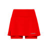 Club Basic Skirt Women-Red