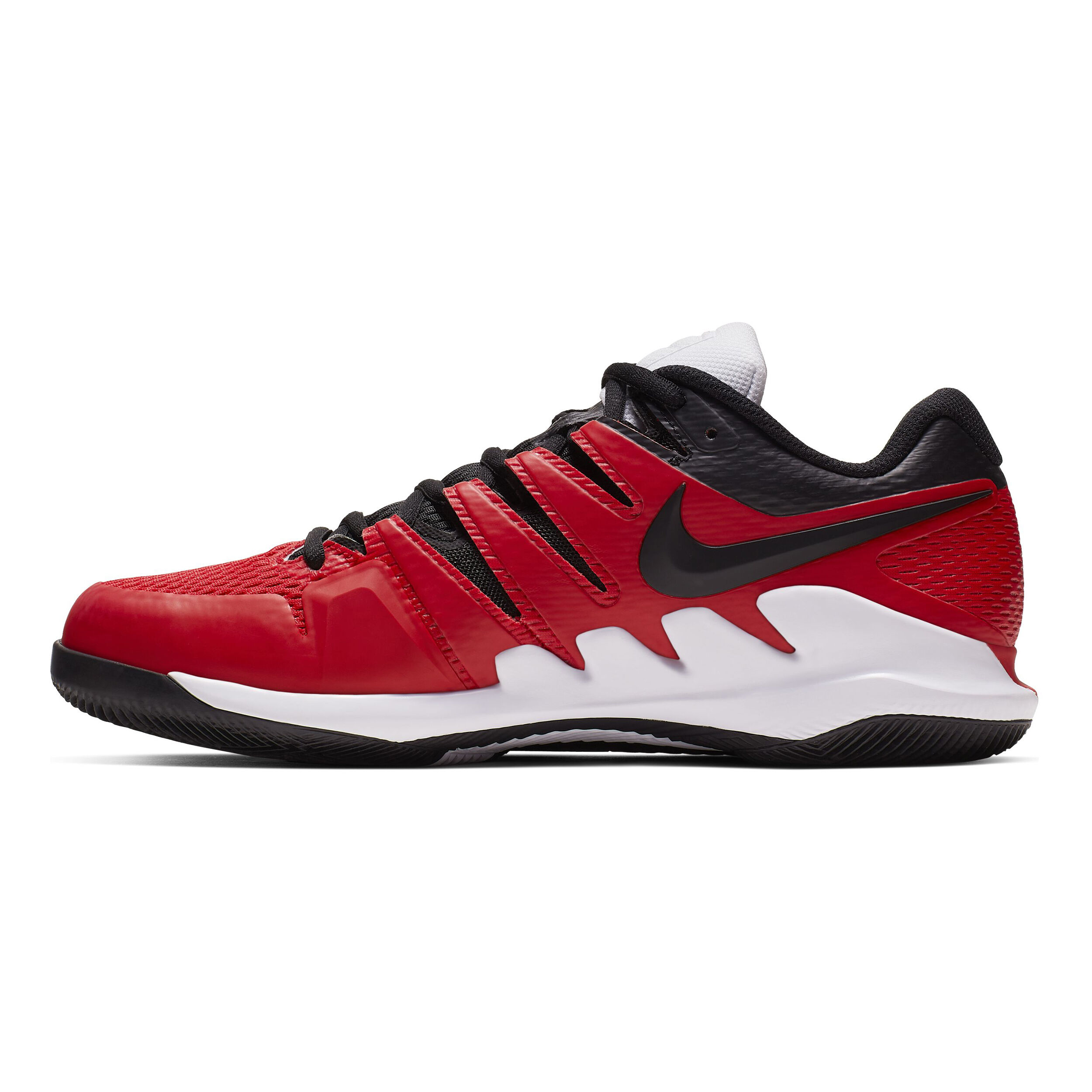 nike vapor red and black