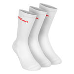 Wilson Clothing Wilson Crew Logo Tennis socks Unisex - white, 
