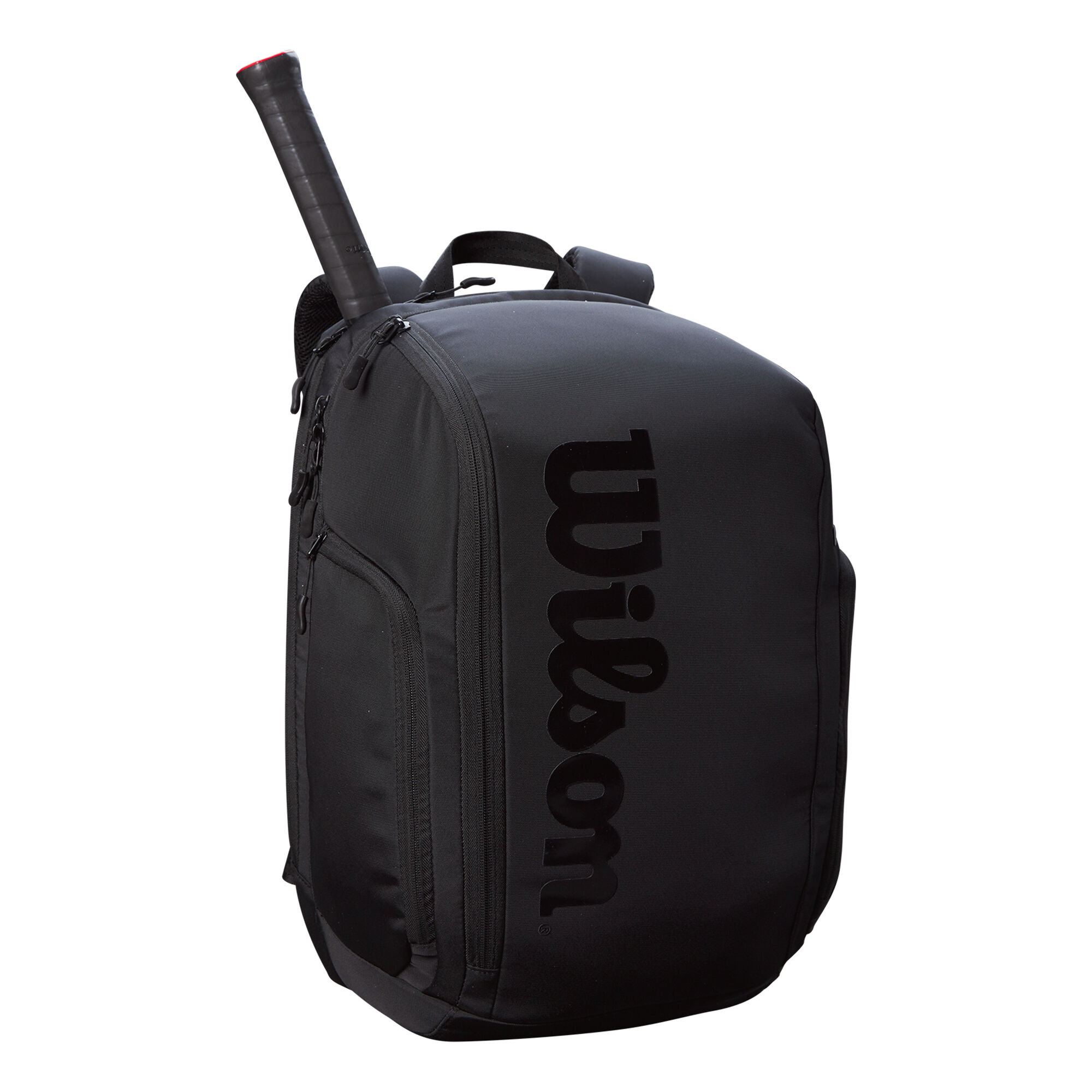 buy Wilson Super Tour Backpack Black online TennisPoint