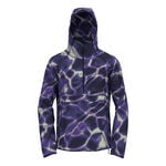 Odlo Clothing Odlo Zeroweight Print Running Jacket Men-Violet