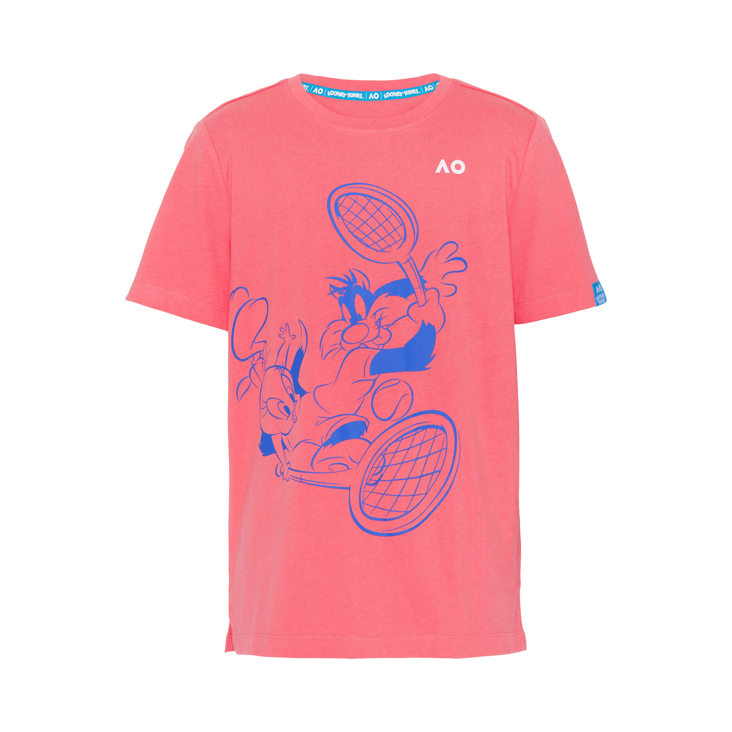 AO Tweety And Sylvester T Shirt Boys Coral Blue