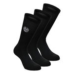 BIDI BADU Clothing BIDI BADU Don Carlito Crew Move Tennis Socks 3 Pack-Black,White