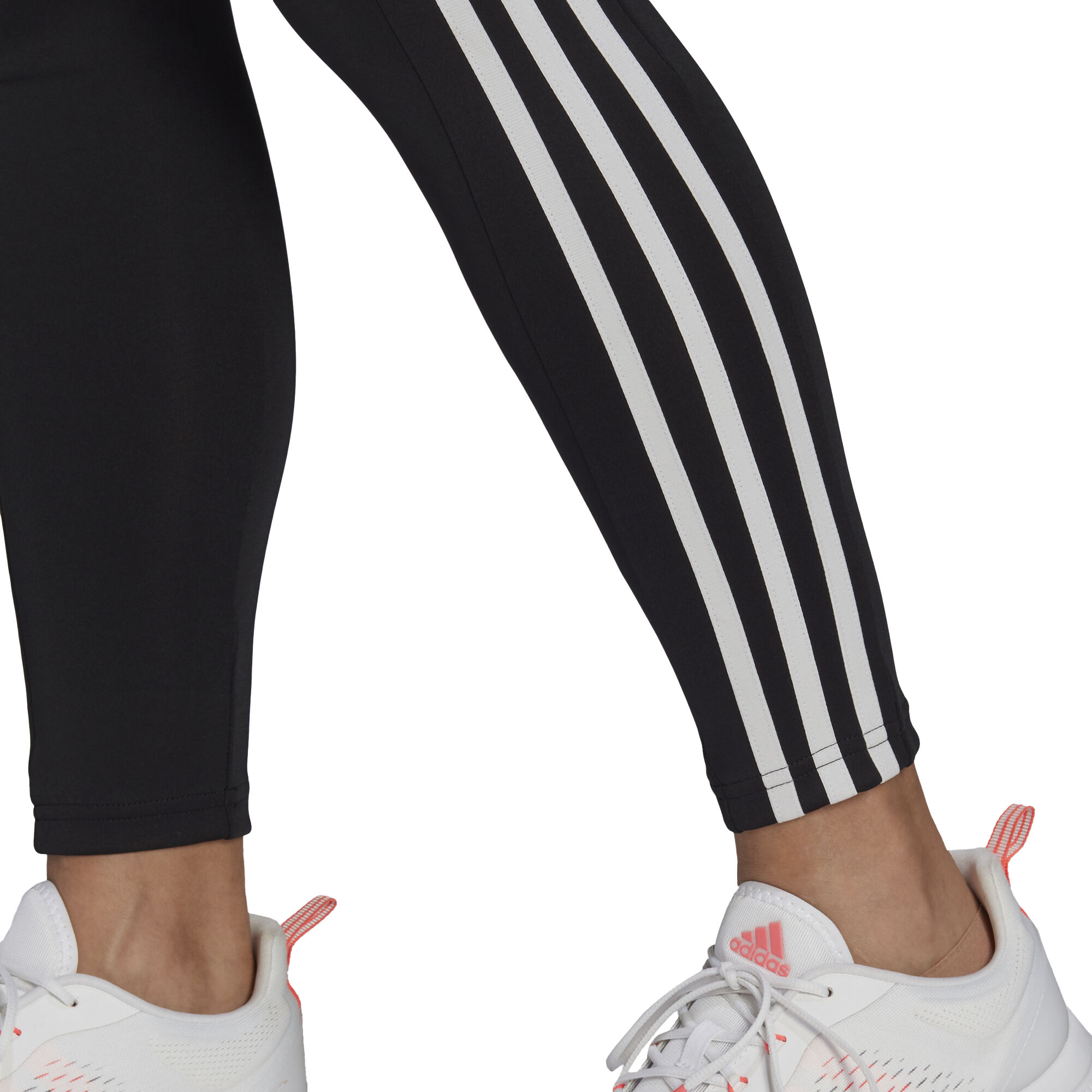 3 Stripes 7 8 Tight Women Black White