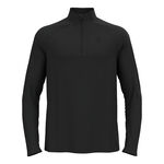 Odlo Running shirt Odlo Essential 1/2 Zip Running shirt Men-black