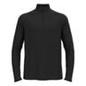 Essential 1/2 Zip Running shirt Men-black