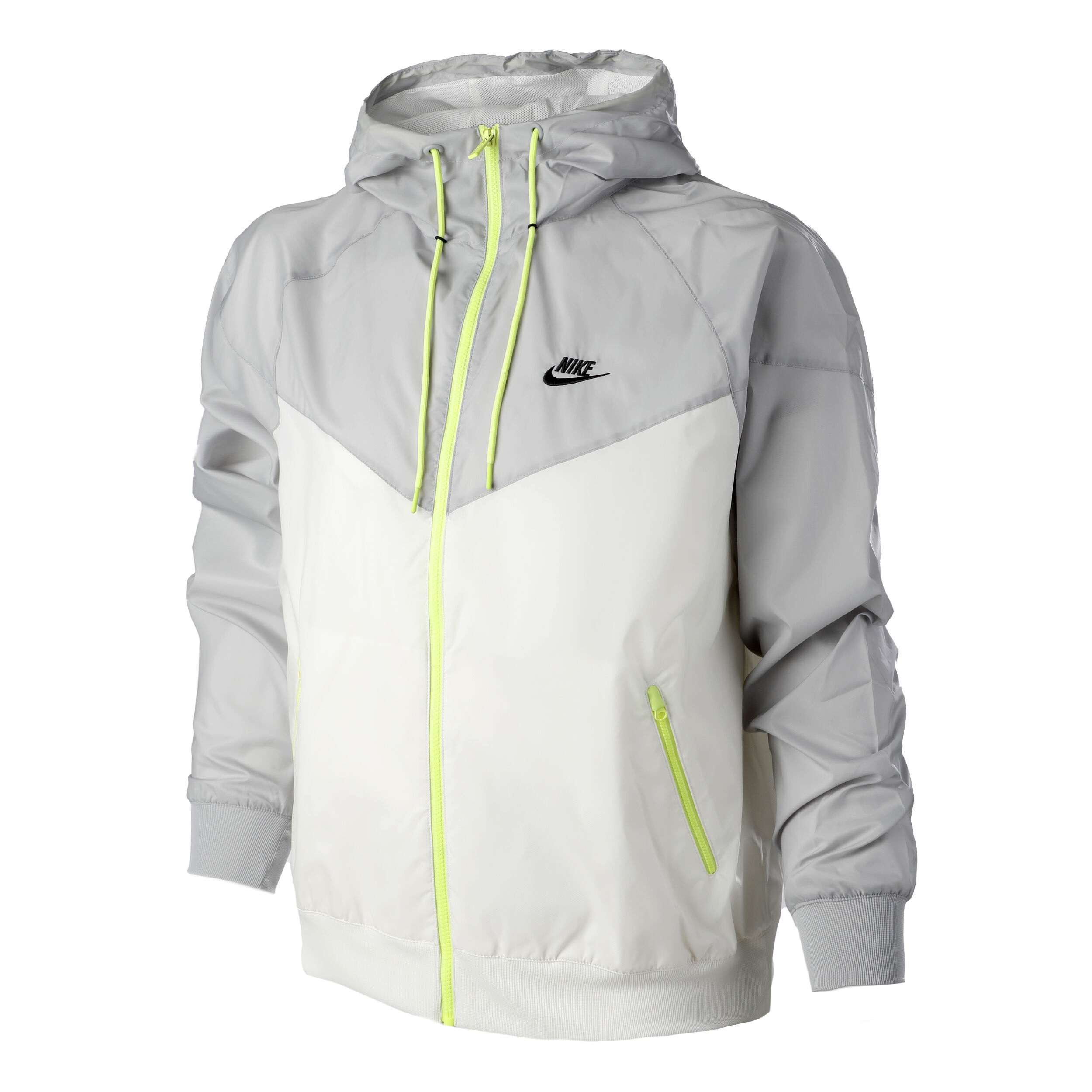 Nike heritage essentials woven windrunner jacket in discount grey