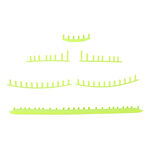 HEAD Racket accessories HEAD Extreme MP L,Extreme Team Grommet Set-Lime