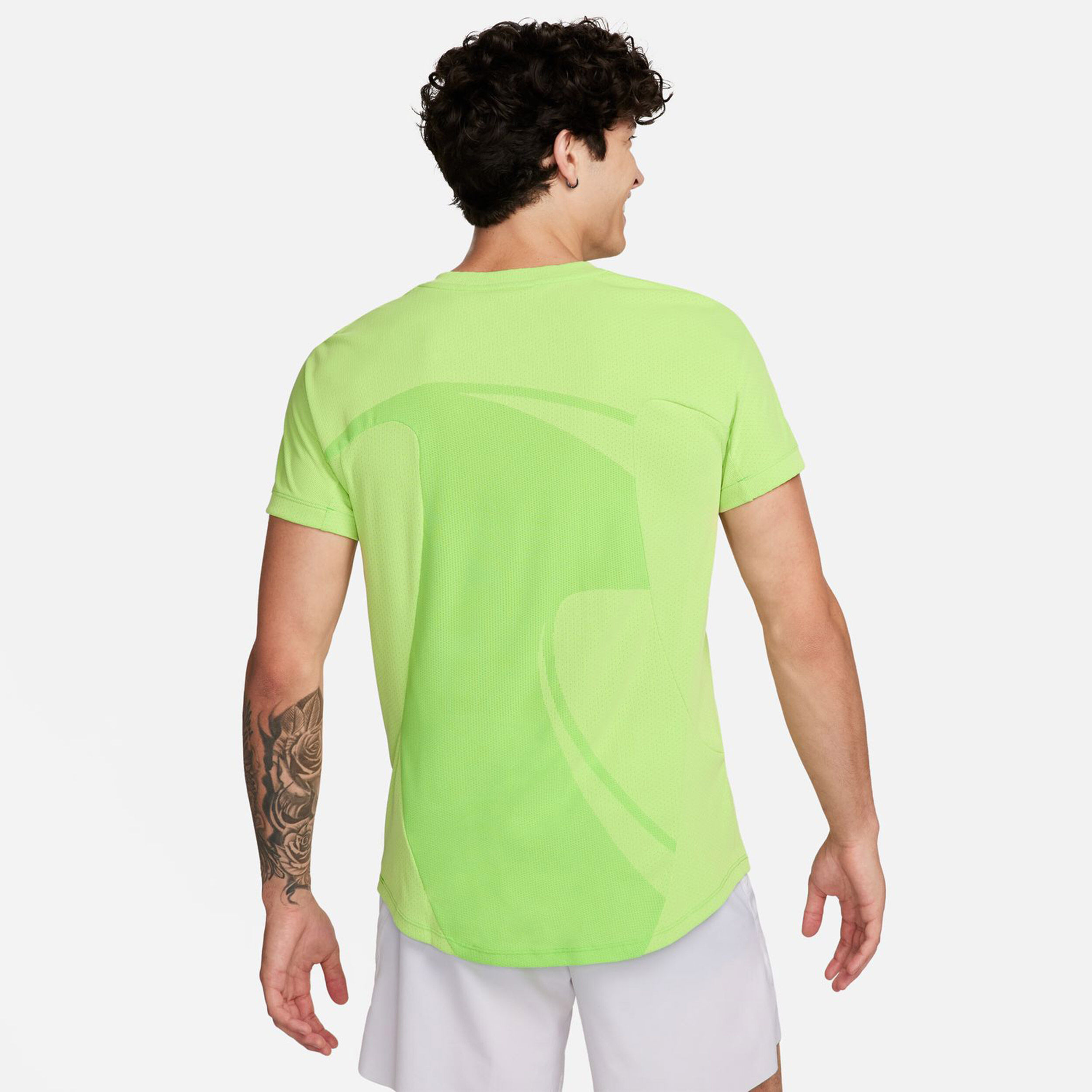 Lime green nike shirt men discount