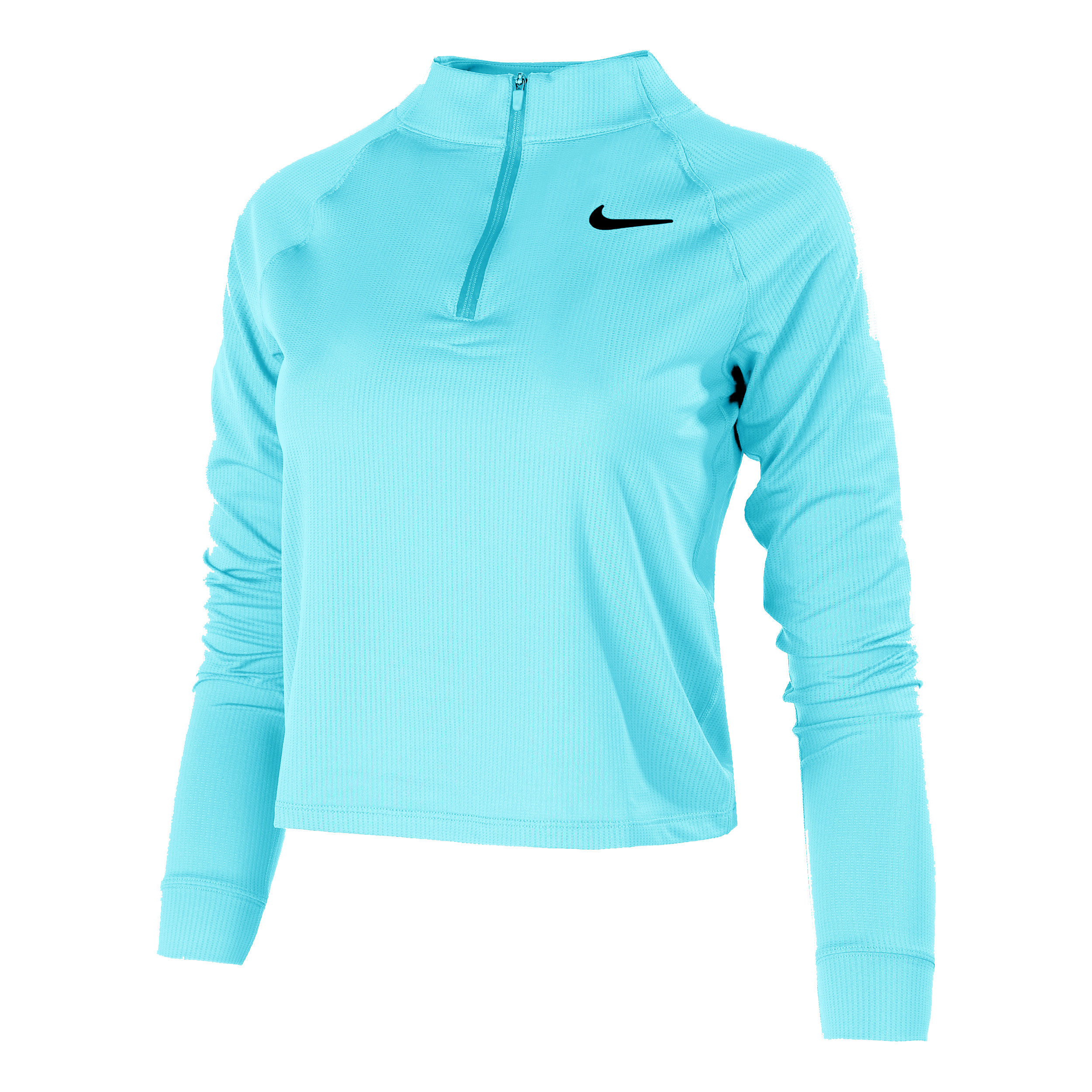 Nike blue store half zip