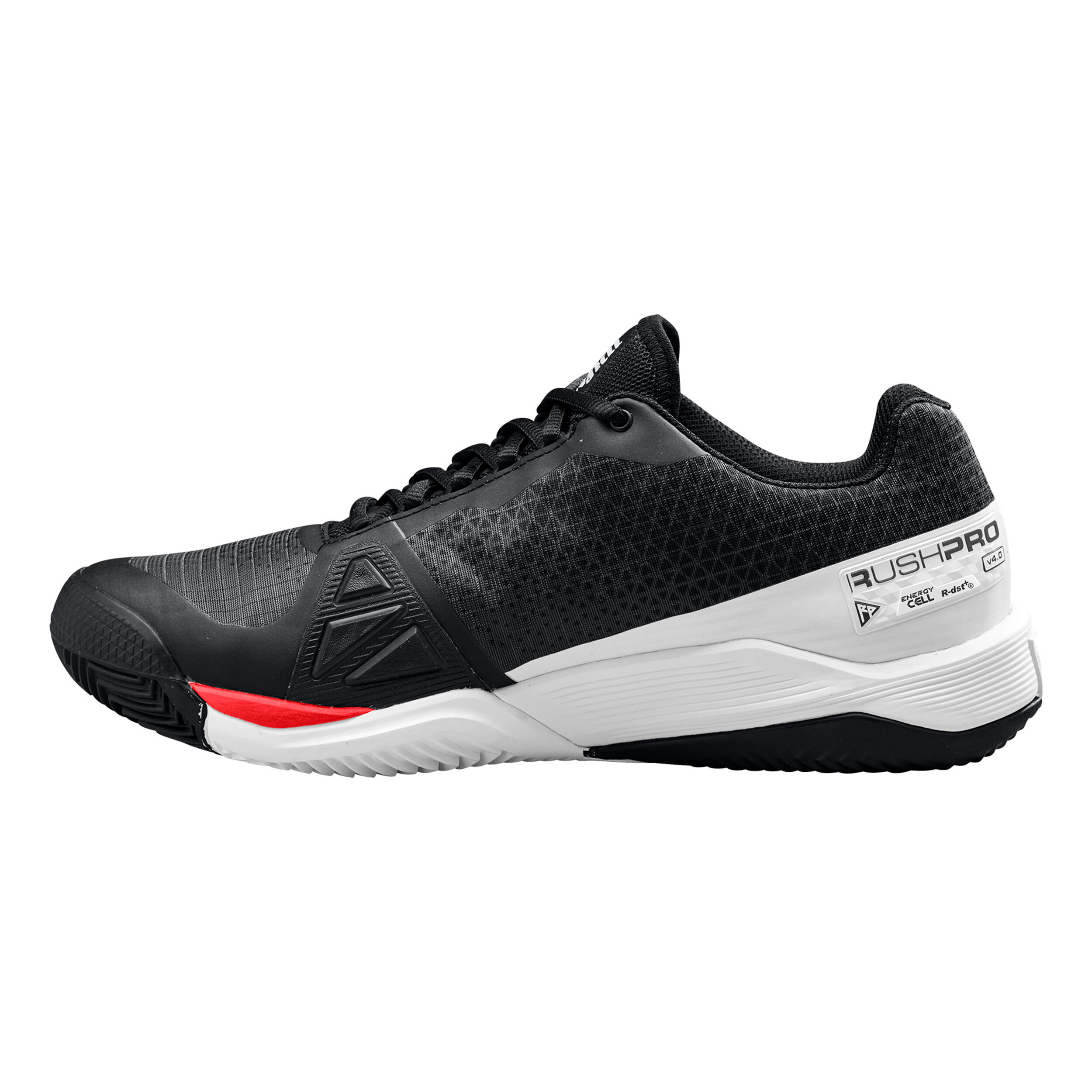 Buy Wilson Rush Pro 4.0 Clay Court Shoe Men Black Red online