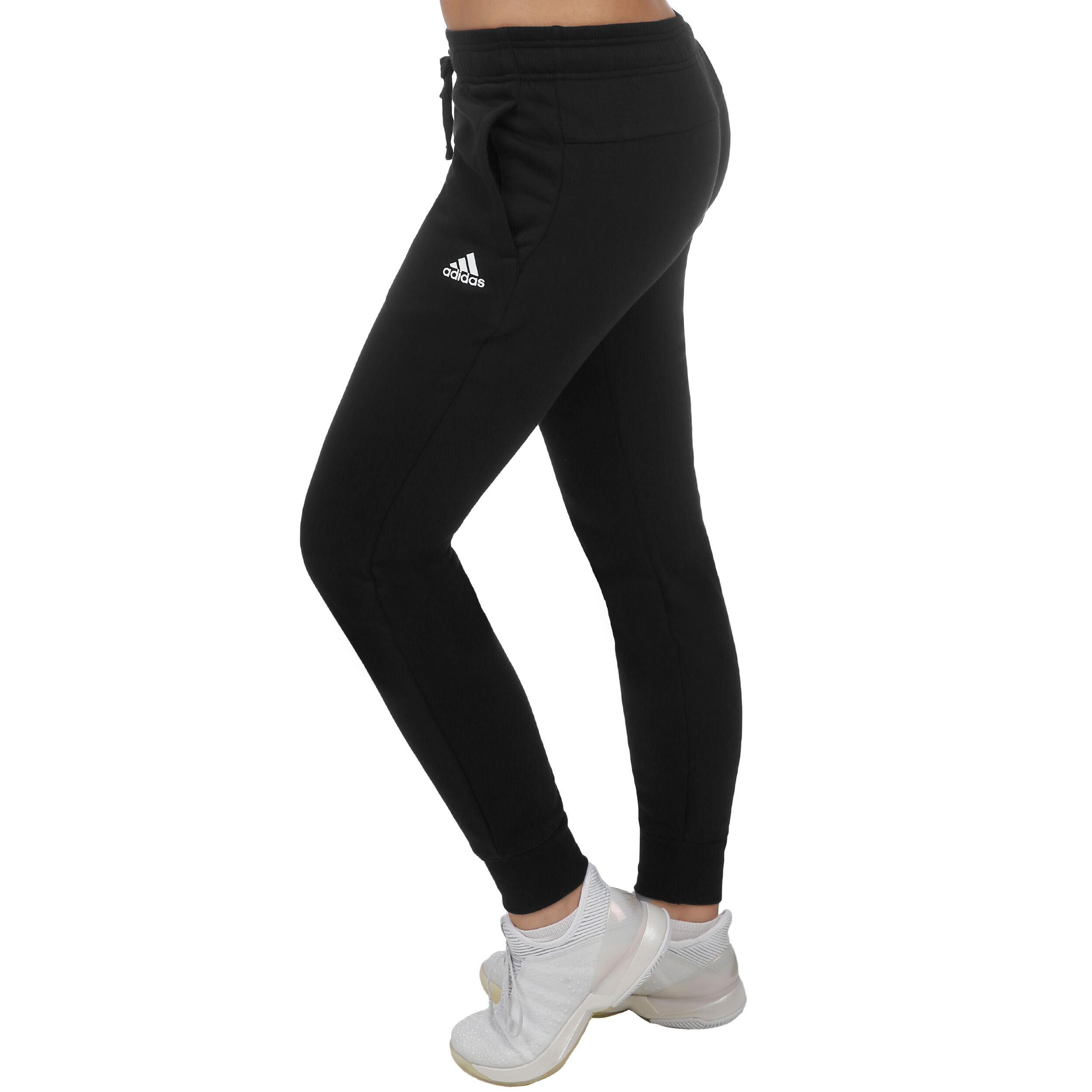 Essentials Solid Training Pants Women Black White