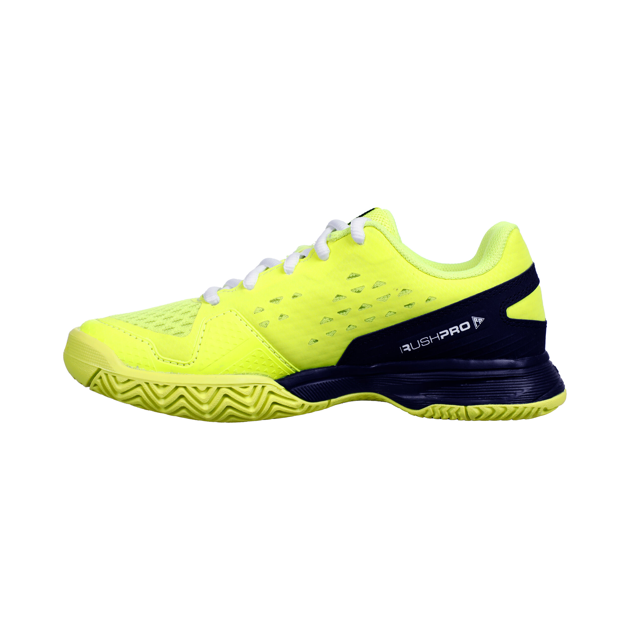 Buy Wilson Rush Pro 4.0 All Court Shoe Kids Neon Yellow Black online Tennis Point COM