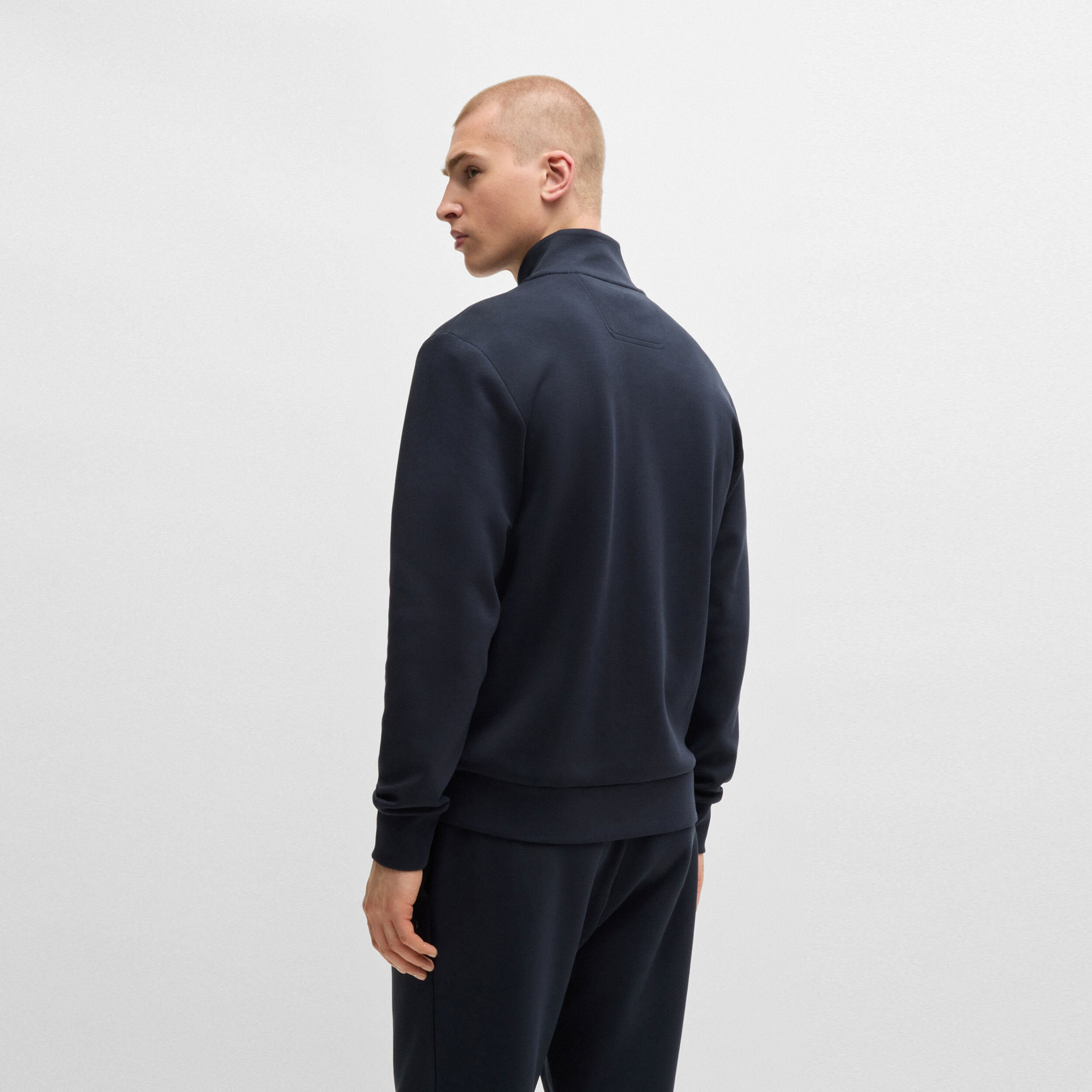 Buy BOSS Skaz Zip Hoodie Men Dark Blue online | Tennis Point COM