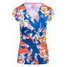 Bella 2.0 Tech V-Neck T-Shirt Women-Dark Blue,Multicoloured