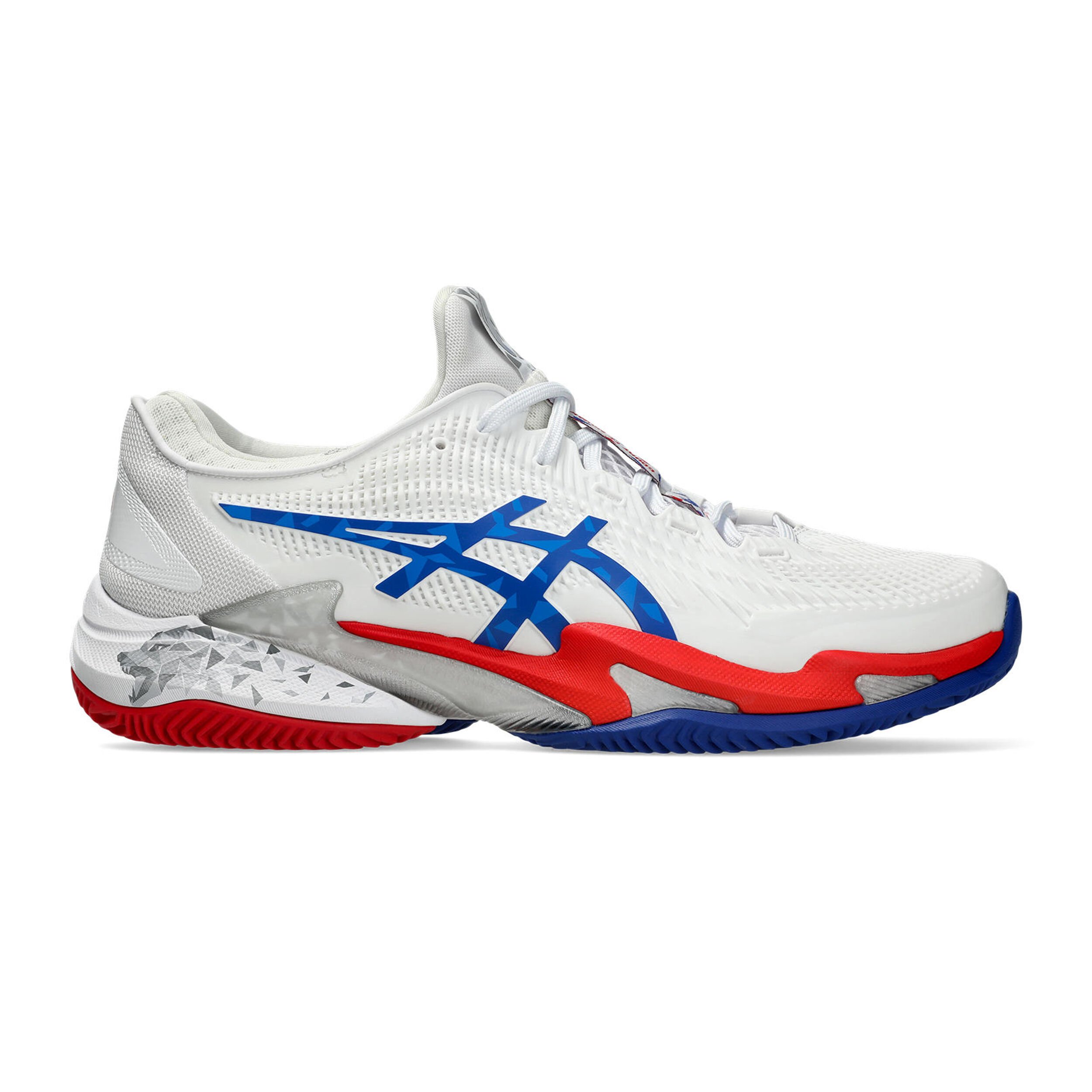 Court FF 3 Clay Novak Clay Court Shoe Men White Blue