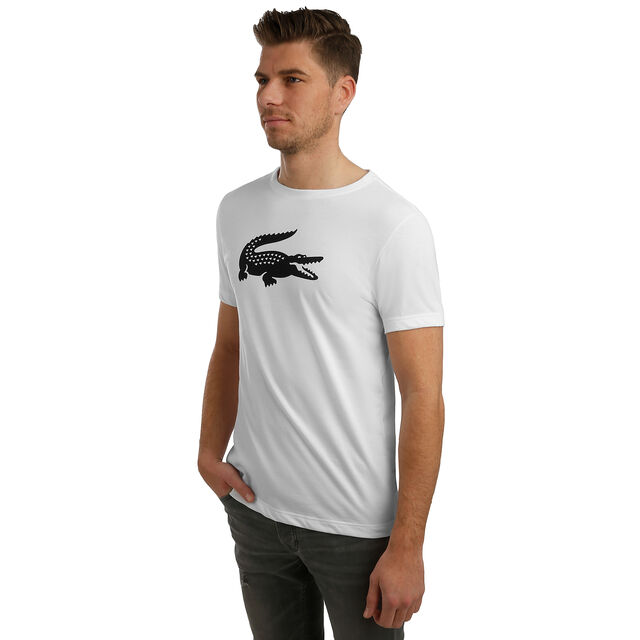 buy Lacoste Logo T-Shirt Men - White, Black online | Tennis-Point