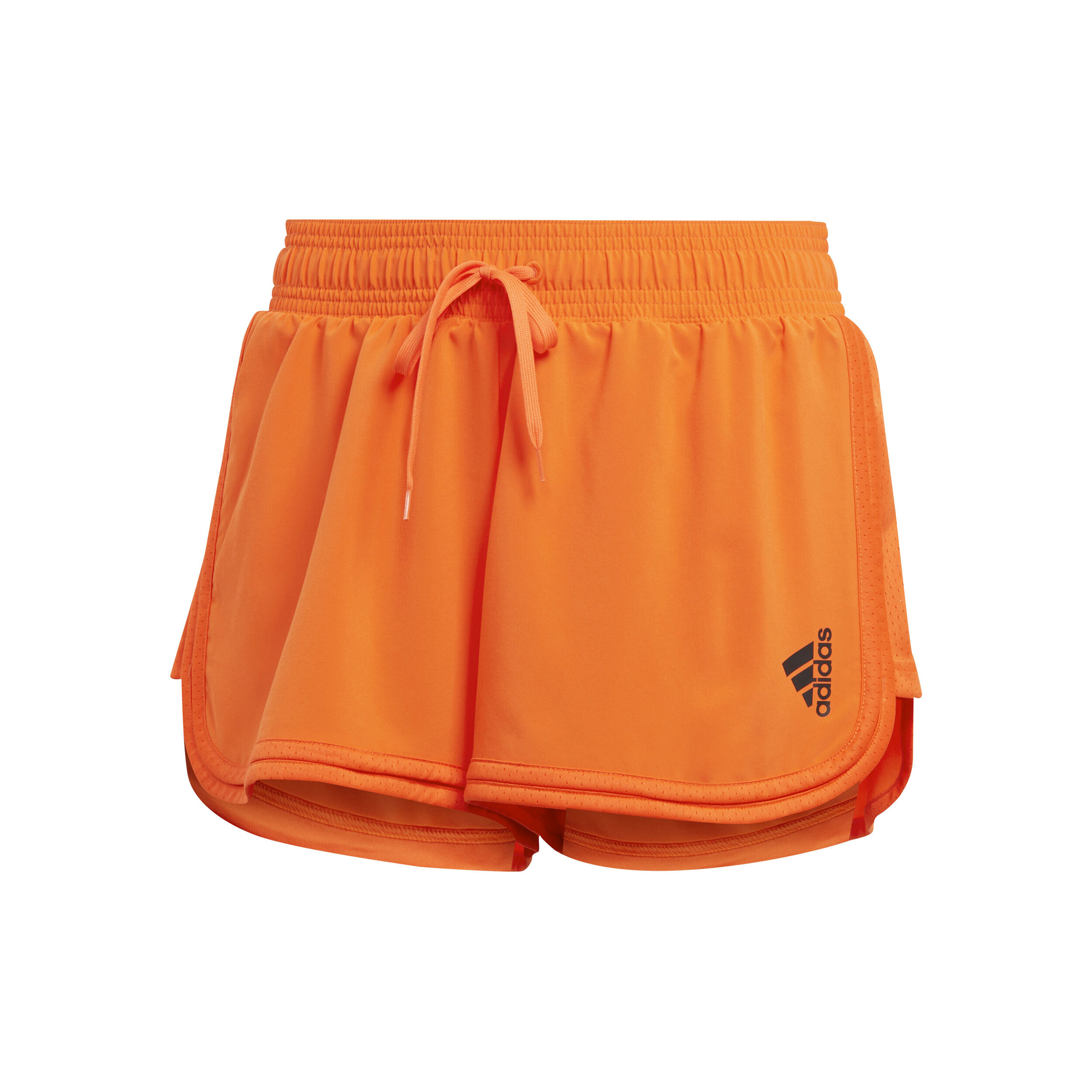 Womens orange adidas shorts discount