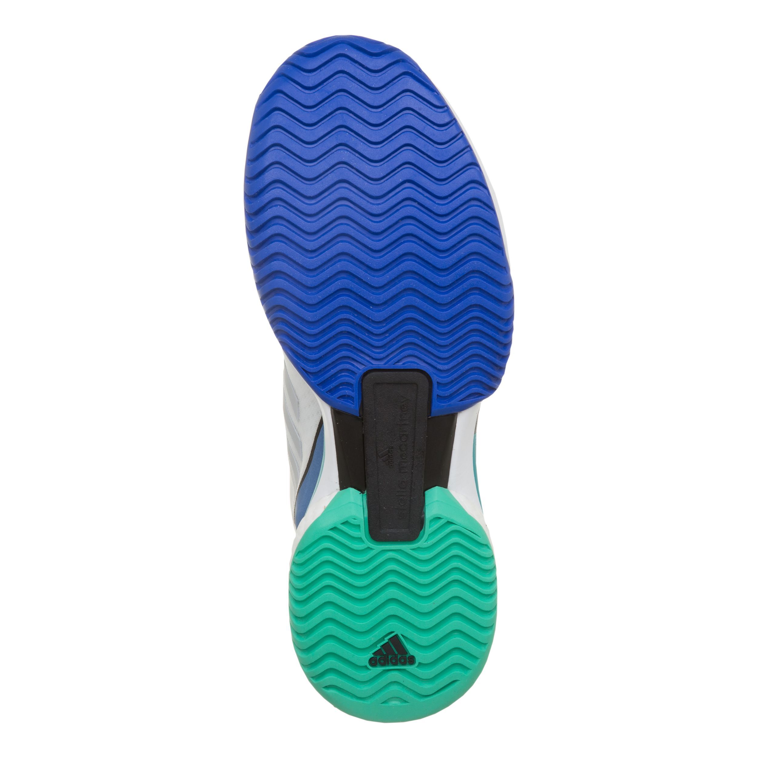 Adidas stella barricade boost white/blue women's shoes clearance