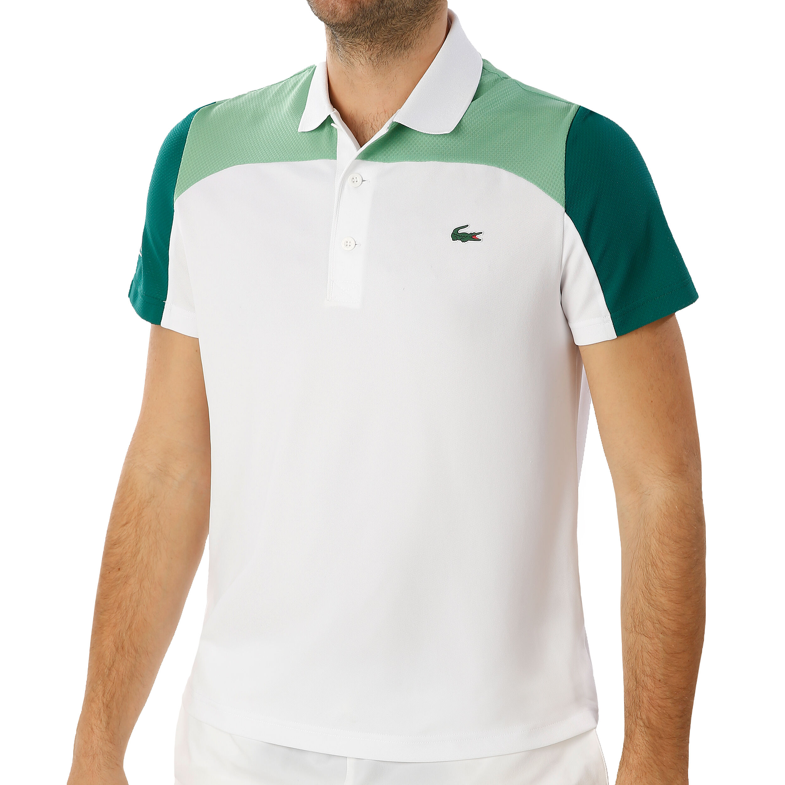 Polo lacoste blanca hotsell