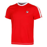 Fila Clothing Fila Elias T-Shirt Men-Red,White