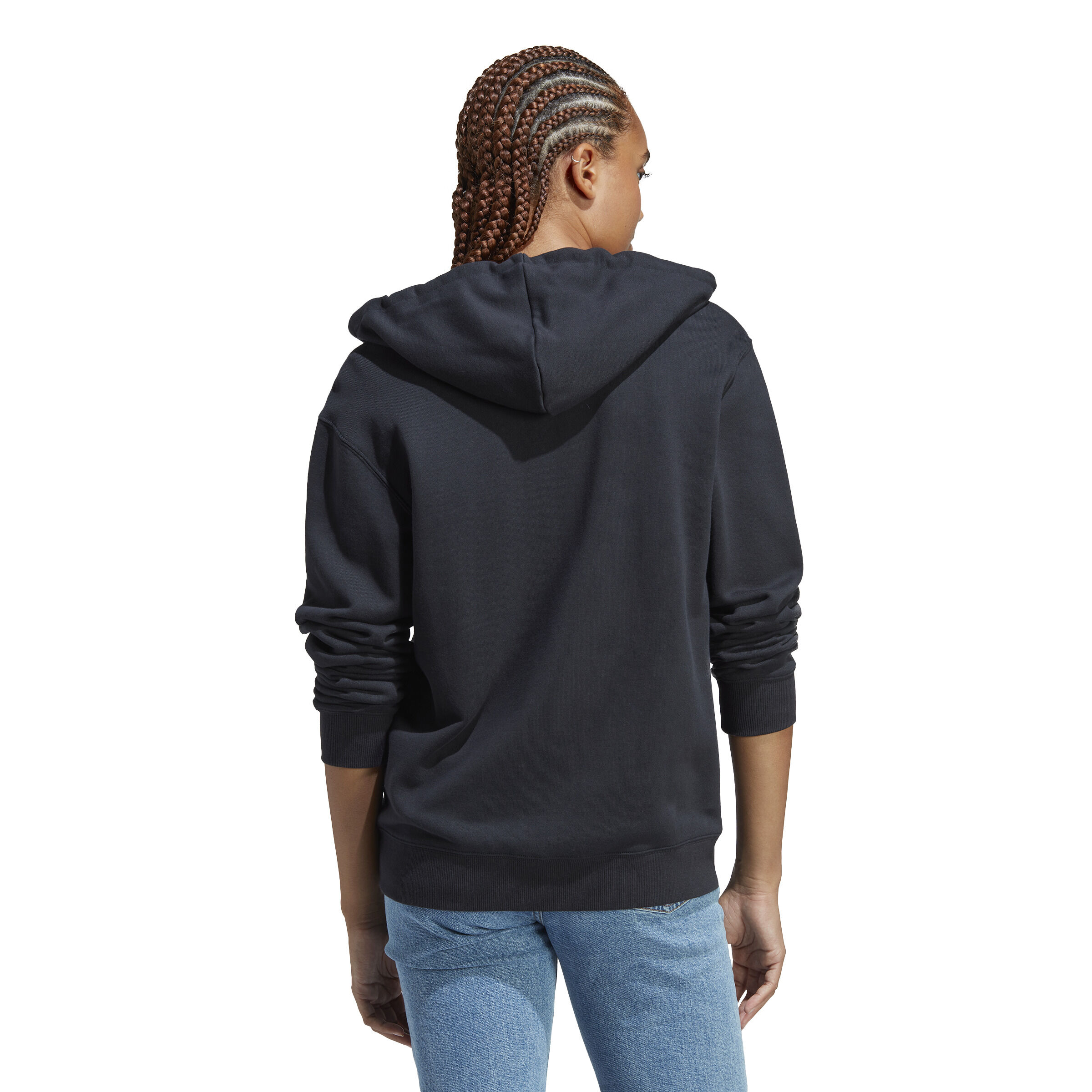 Adidas linear full online zip hoodie