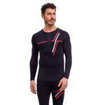 Falke Clothing Falke Warm  130 Years Running shirt Men - black, 