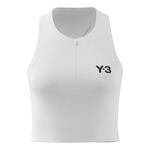 adidas Clothing adidas Y-3 Crop Tank Top Women-Grey